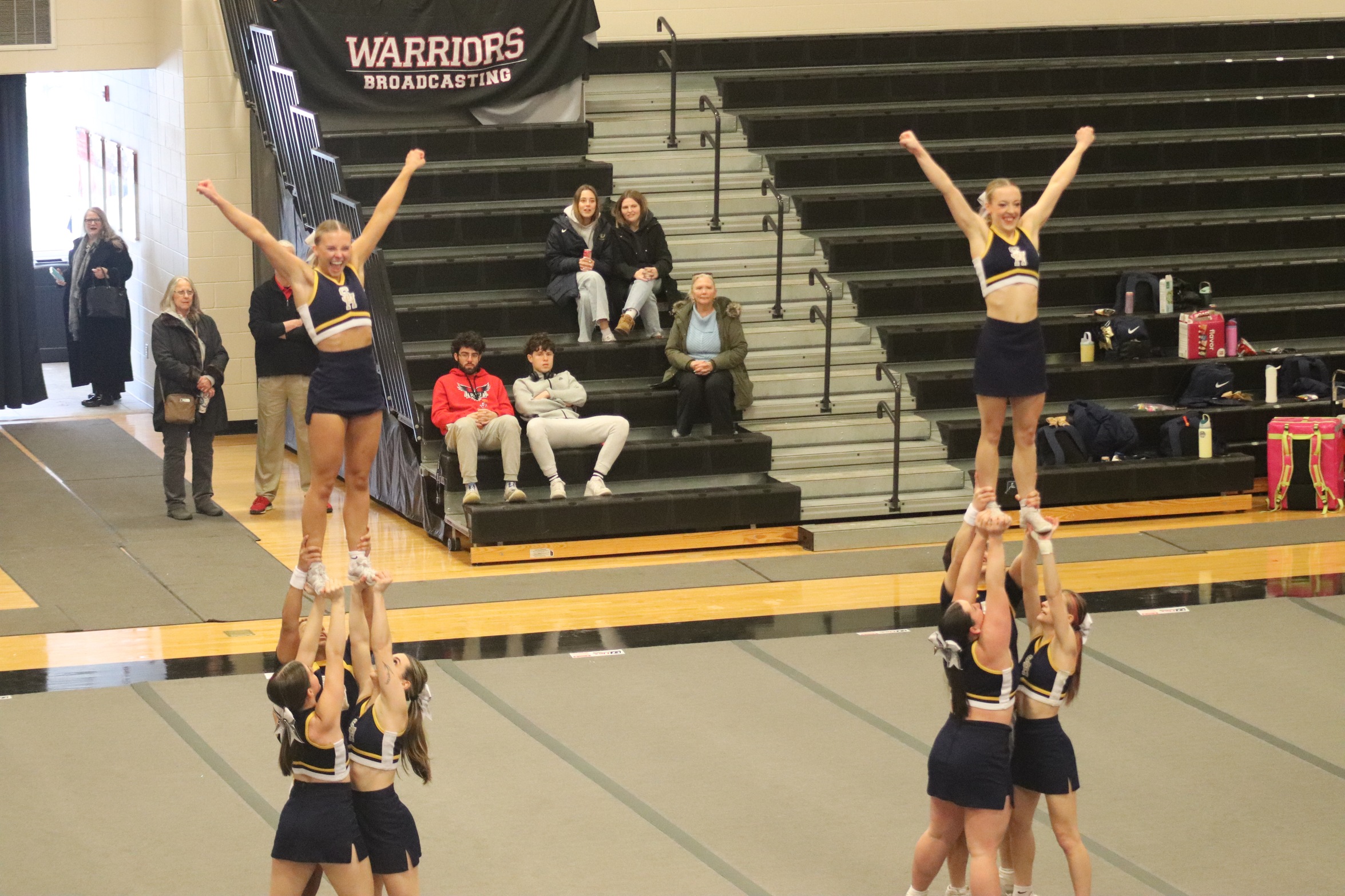 Siena Heights Wins First WHAC Cheer Event of the Season