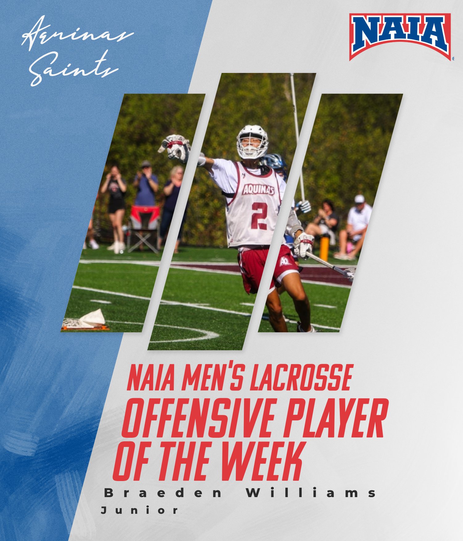 AQ's Williams Named NAIA Offensive Player of the Week