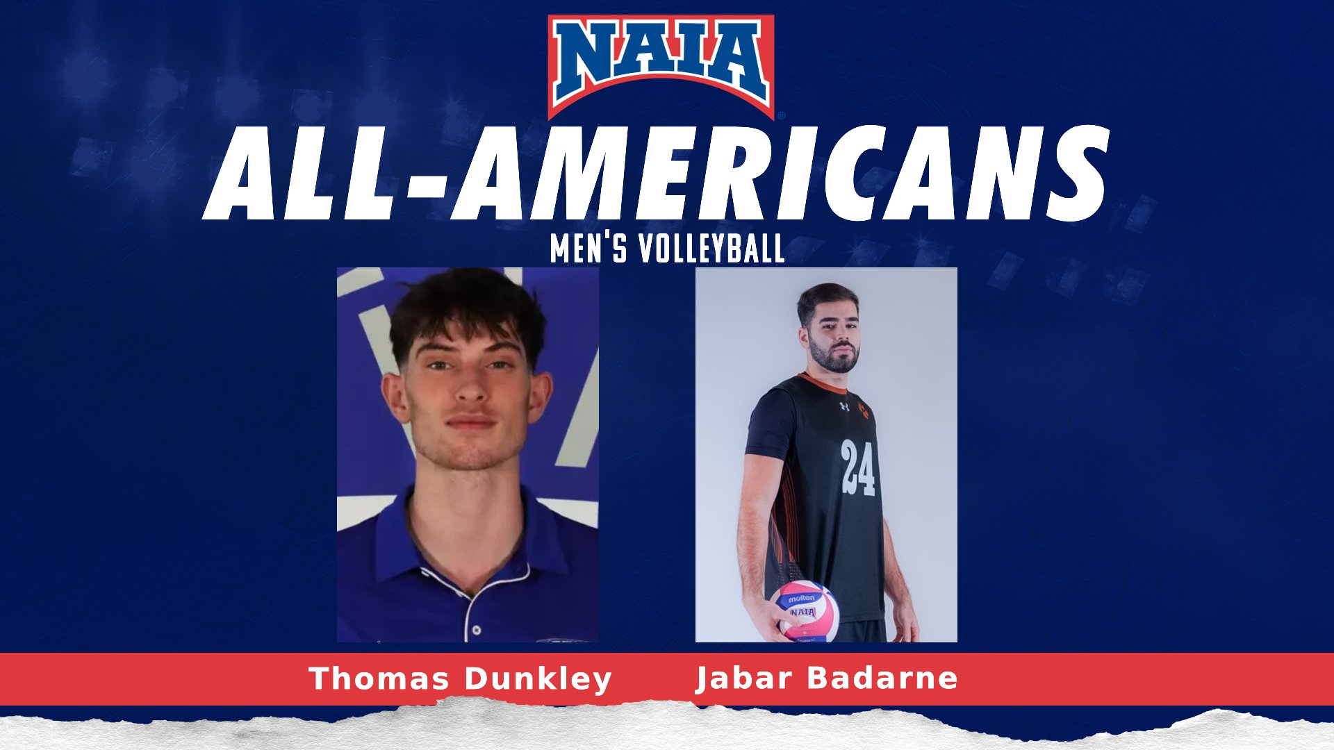 Dunkley and Badarne Named NAIA All-Americans