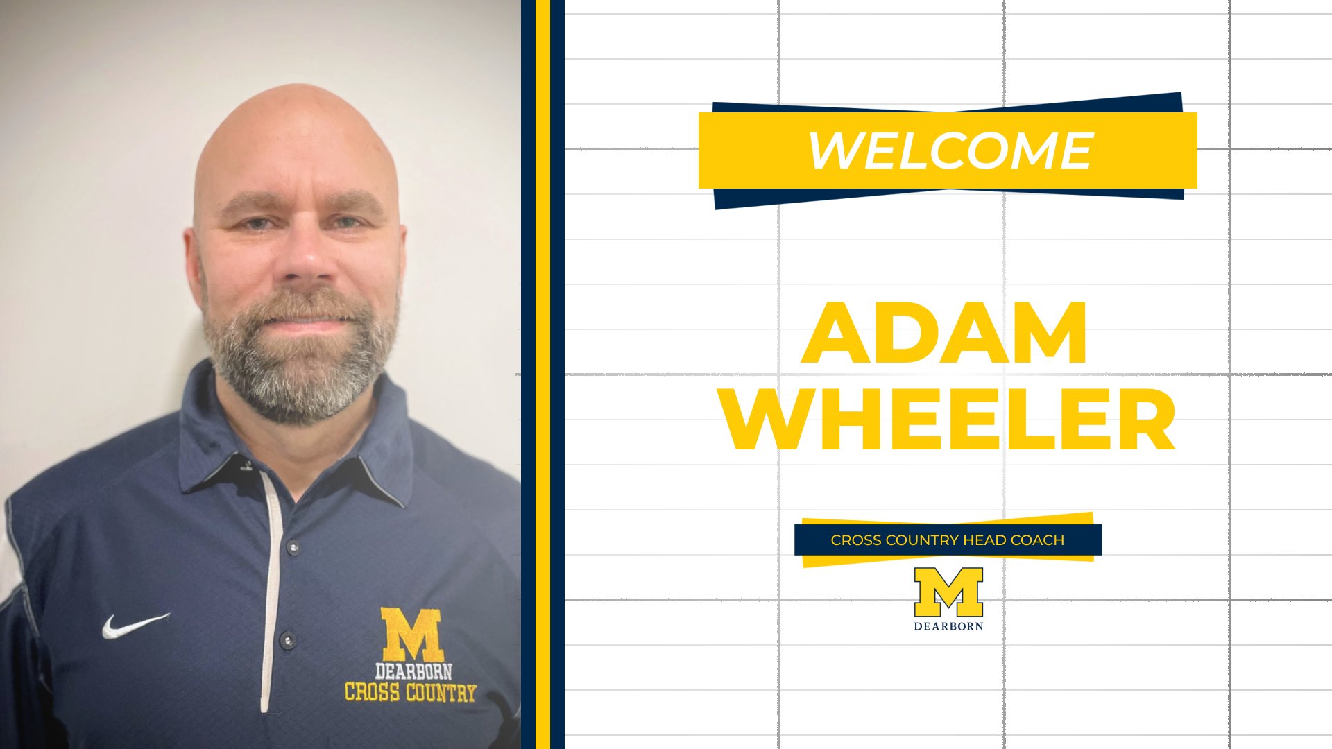 UM-Dearborn Names Adam Wheeler Head Cross Country Coach