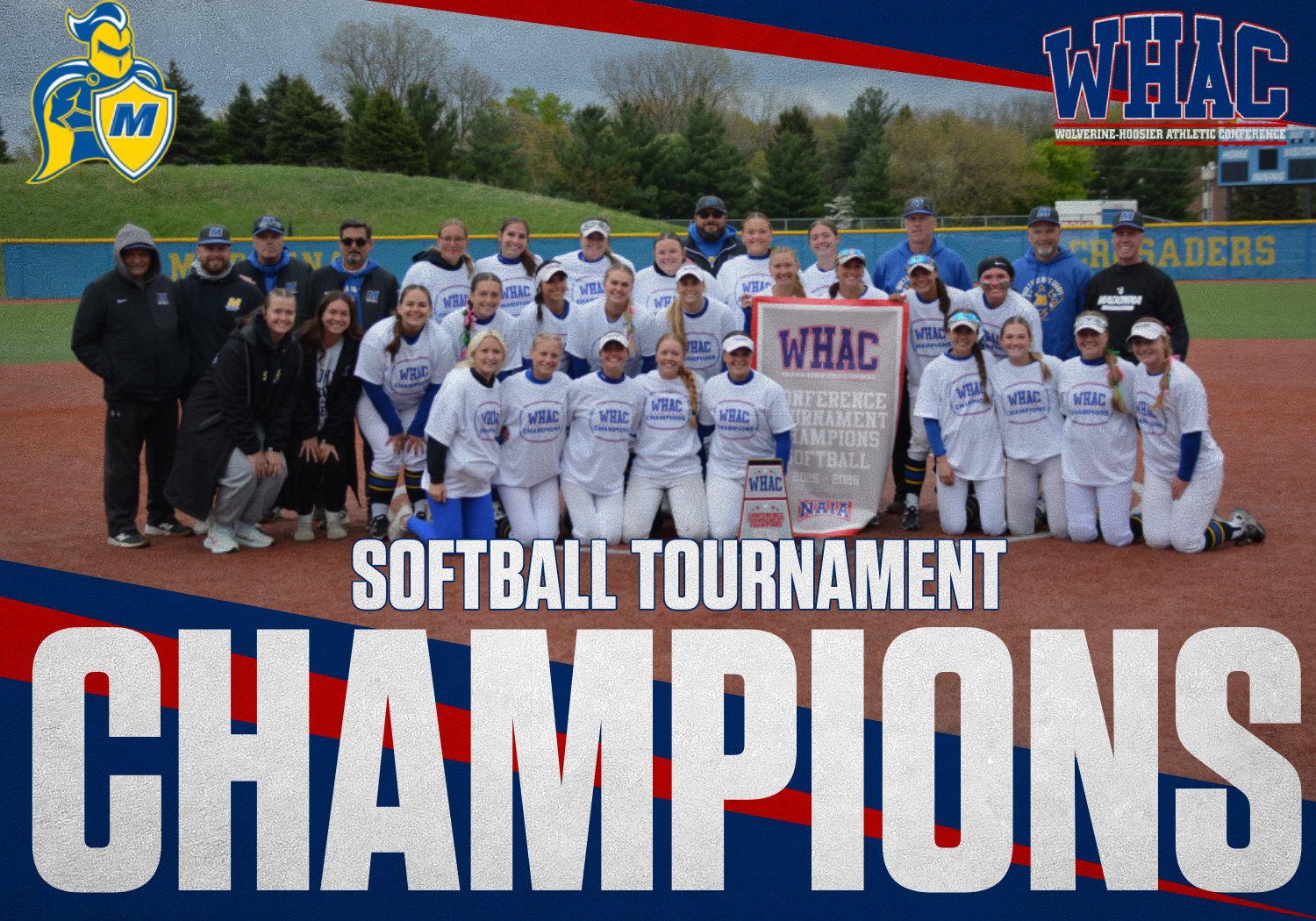 Madonna Claims 2026 WHAC Softball Tournament Title