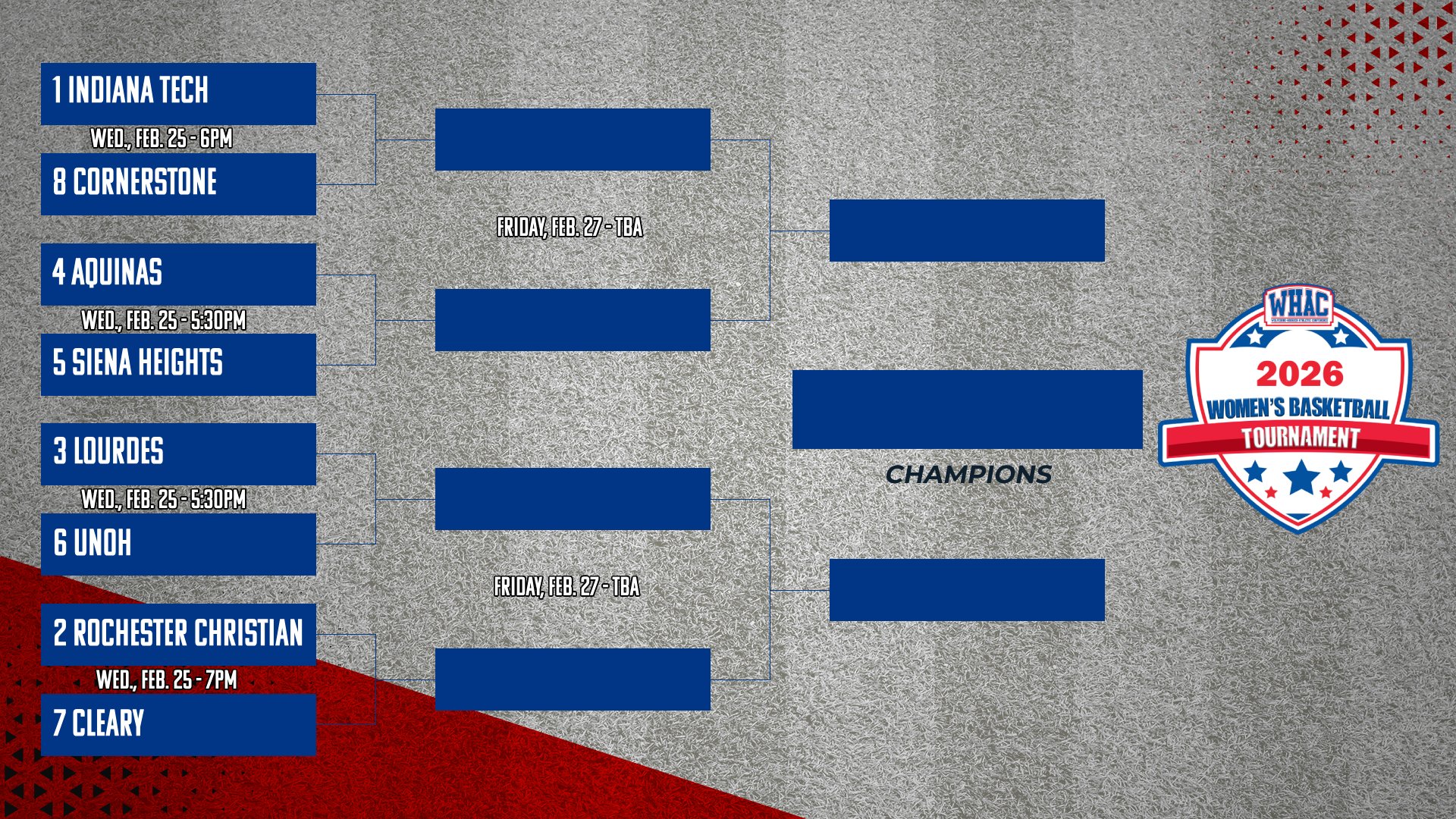 2026 Women's Basketball Tournament Field Set