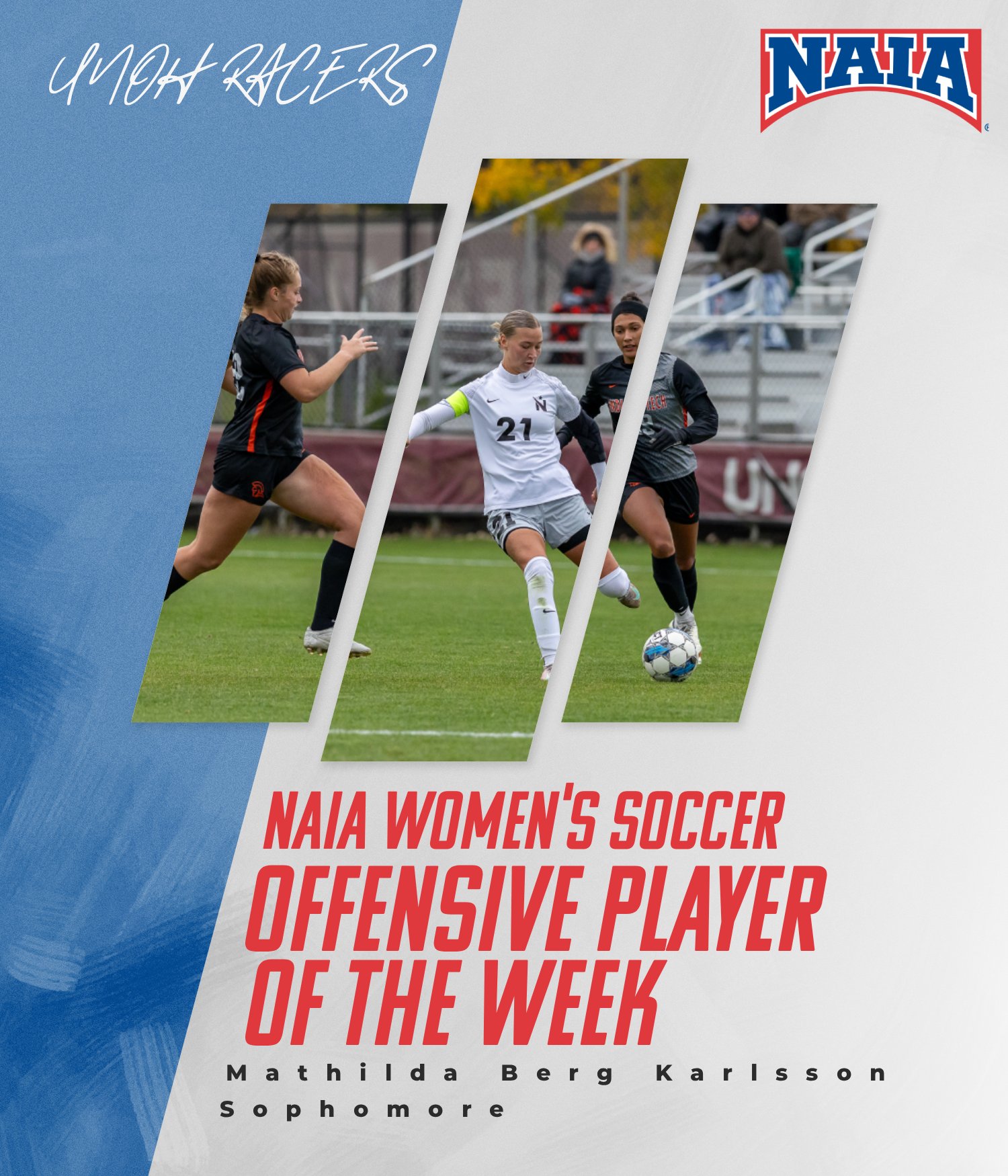 UNOH's Berg Karlsson Named NAIA National Offensive Player of the Week