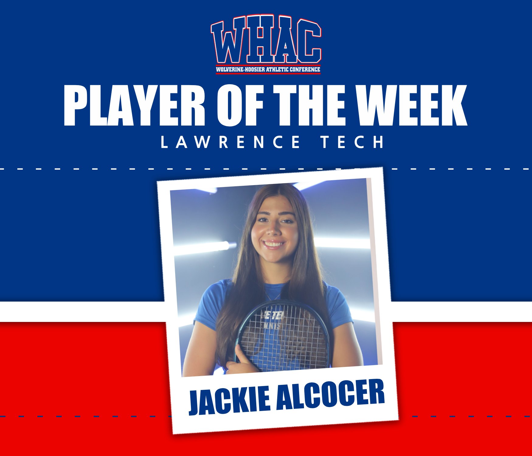 LTU's Alcocer Named Player of the Week