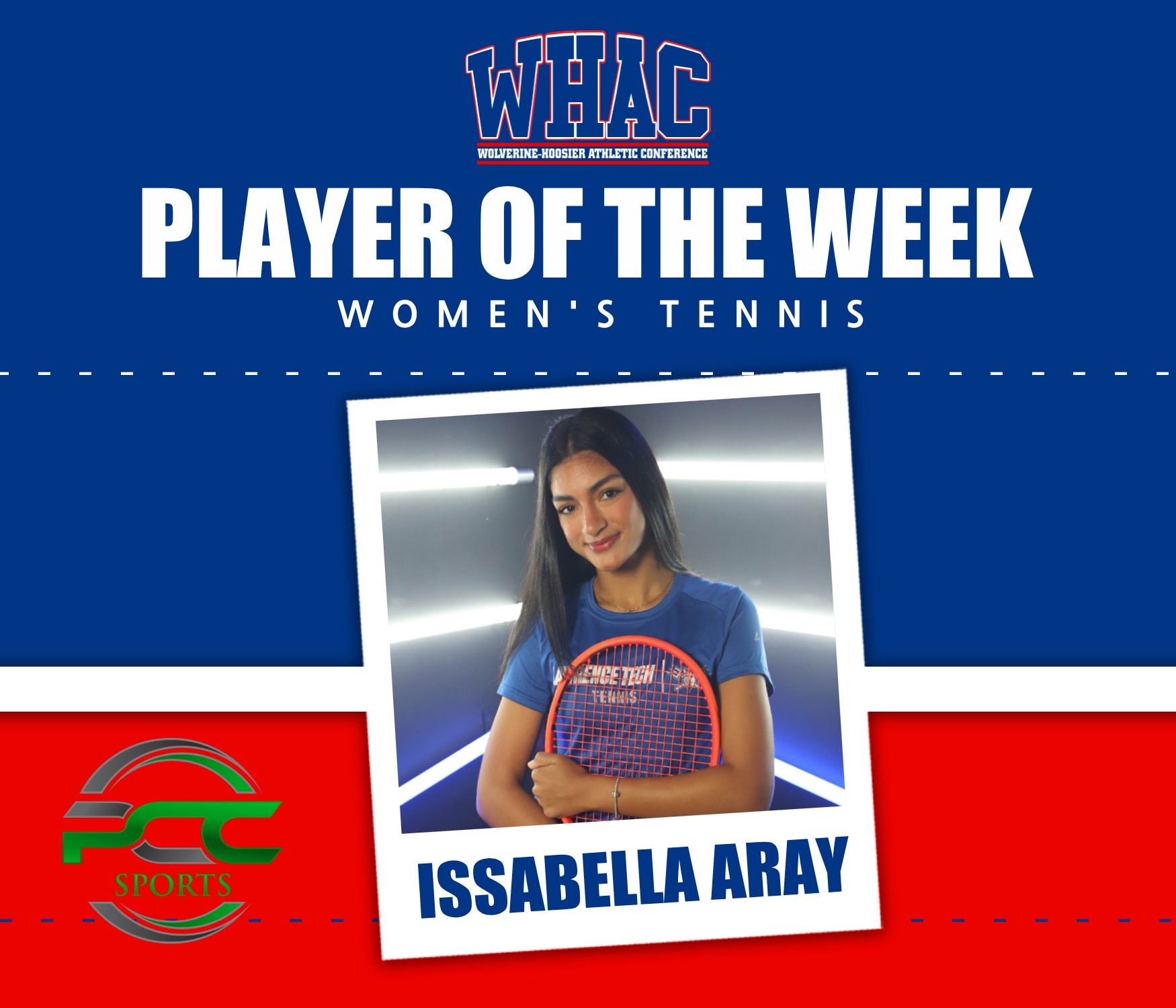 LTU's Aray Named Women's Tennis Player of the Week
